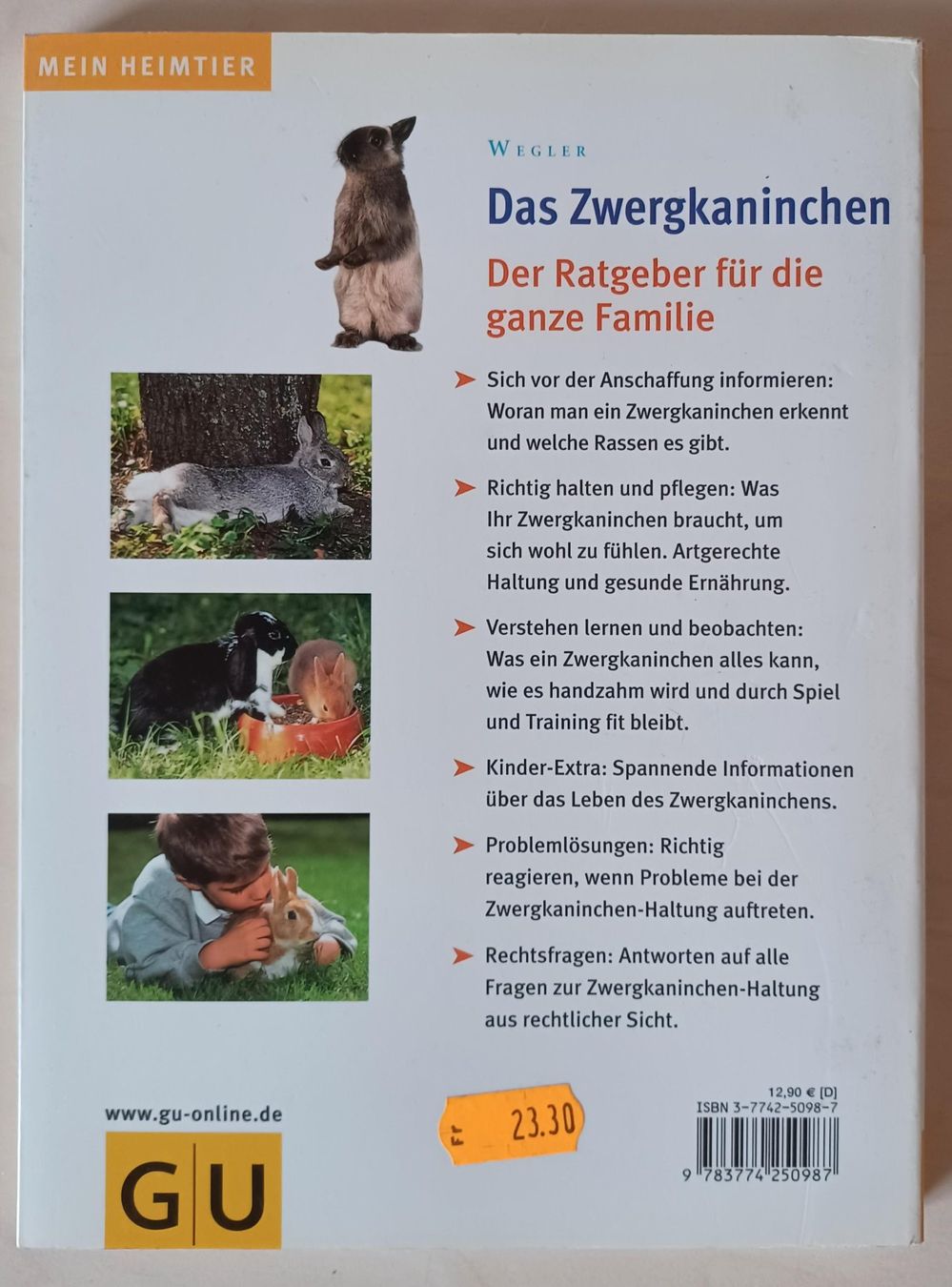 Libri: Buch - Das Zergkaninchen – Usato da Leimbach TG venduto da manu-tg 1