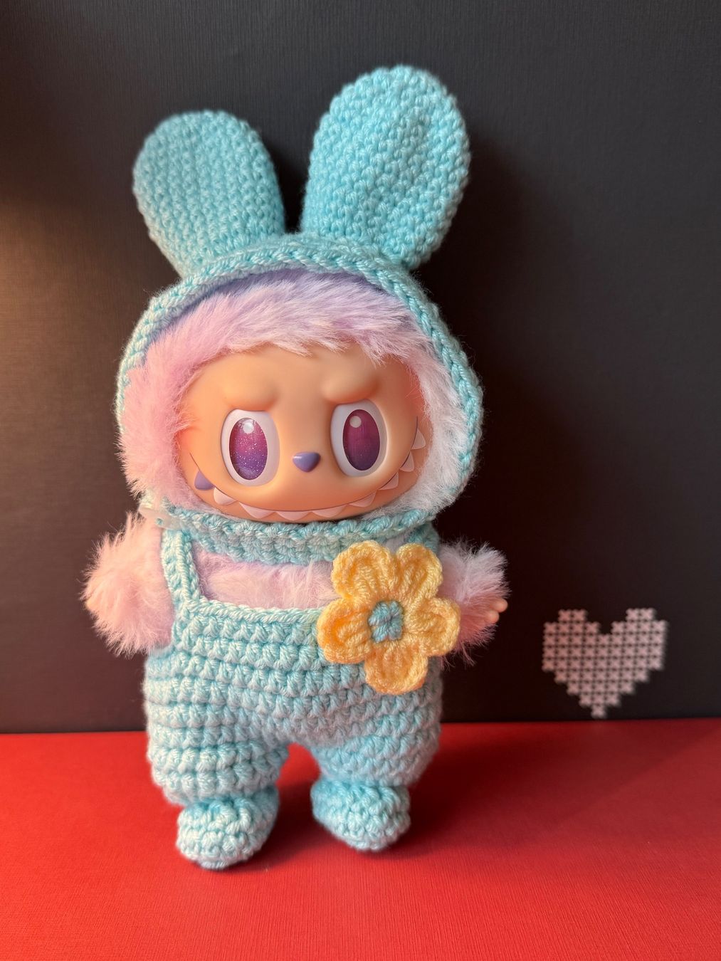 Pop Mart Statuette: Blue Bunny  Dress for Labubu – Nuovo (secondo la descrizione) da Airolo venduto da MomTheBraggerStudio 1