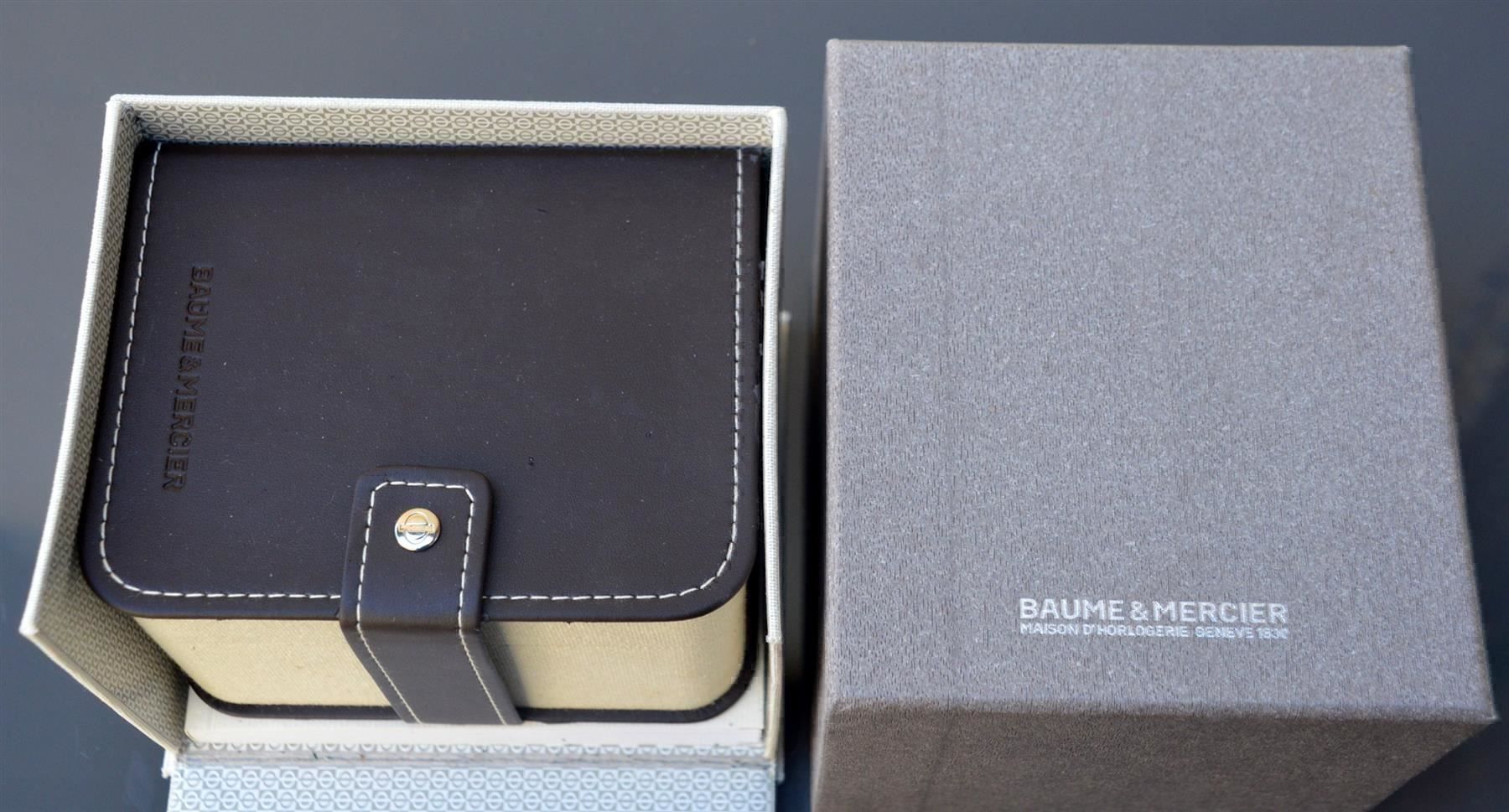 Baume & Mercier Scatole porta orologi: Uhrenbox boîte de montre Baume & Mercier – Usato da Collonges venduto da Auganien 7