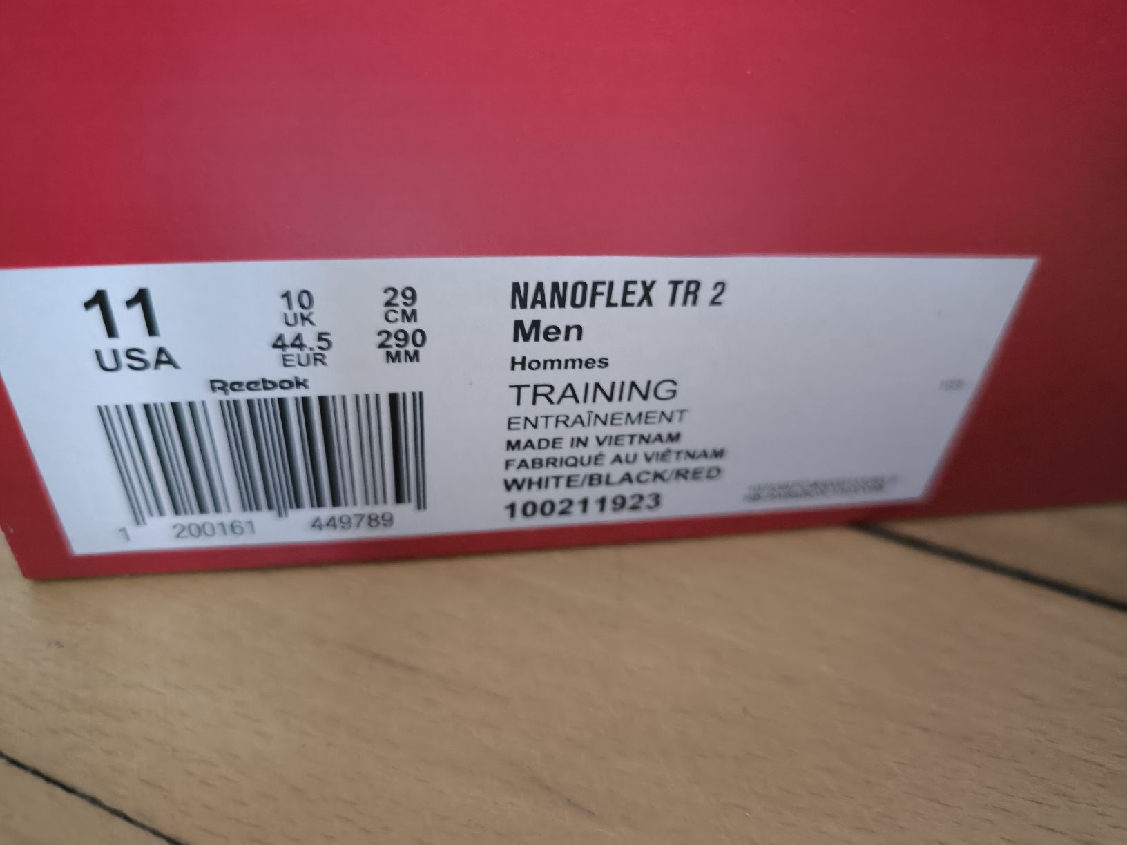 Reebok Scarpe da uomo: Reebok Nanoflex TR 2 size 44.5 – Nuovo (secondo la descrizione) da Zürich venduto da aysyx 2