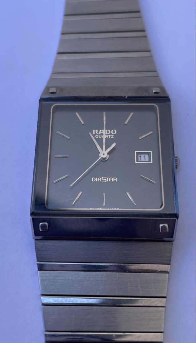 Rado Orologi: Rado Herrenuhr Quadratisch  – Usato da Basel venduto da Probono