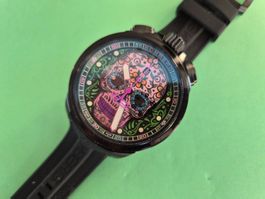 Bomberg Bolt-68 Heritage Sugar Skull Purple