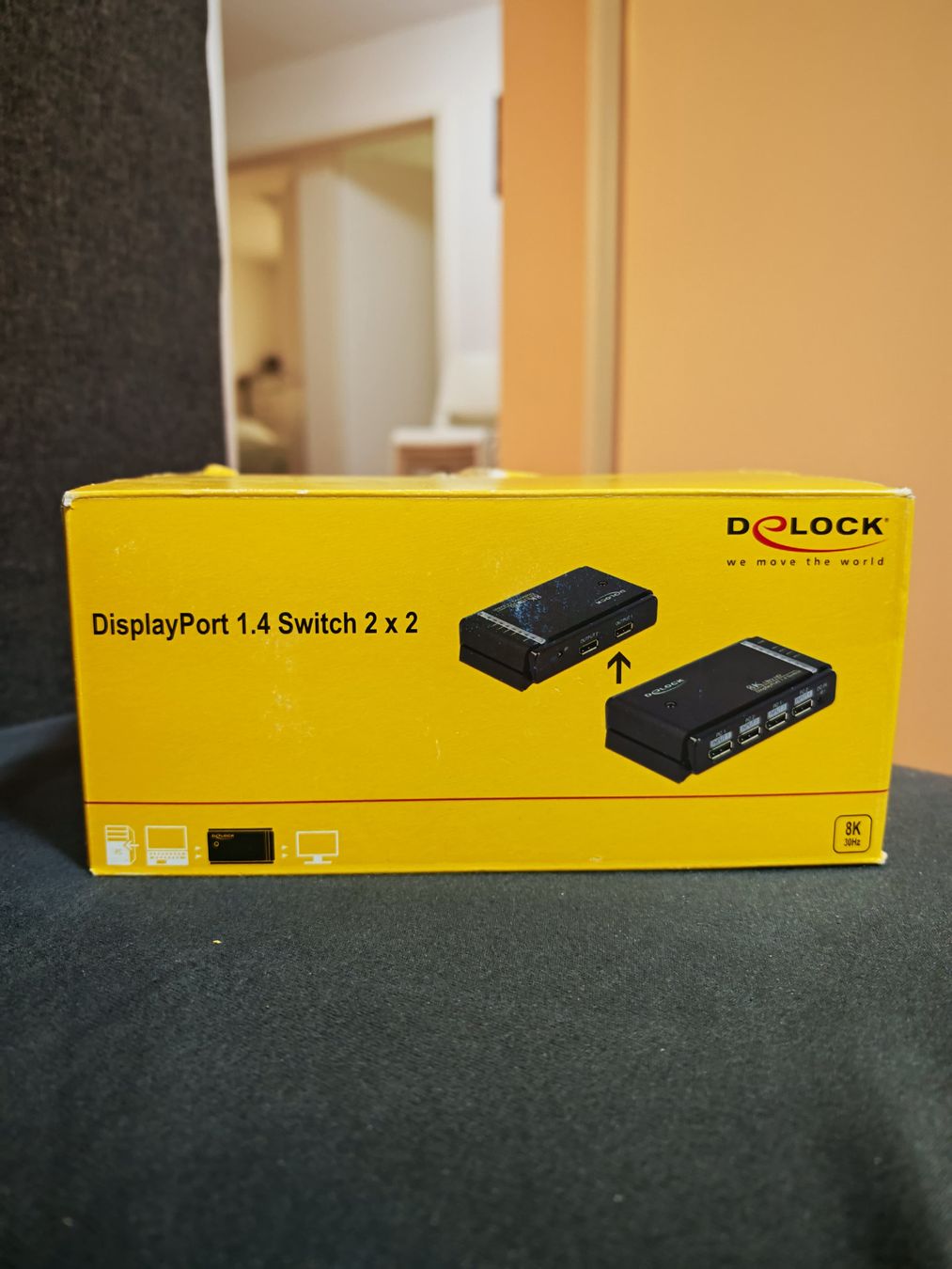 Hub & Switch: Delock DisplayPort 1.4 Switch 2 x 2 – Nuovo (secondo la descrizione) da Tagelswangen venduto da Iaat17