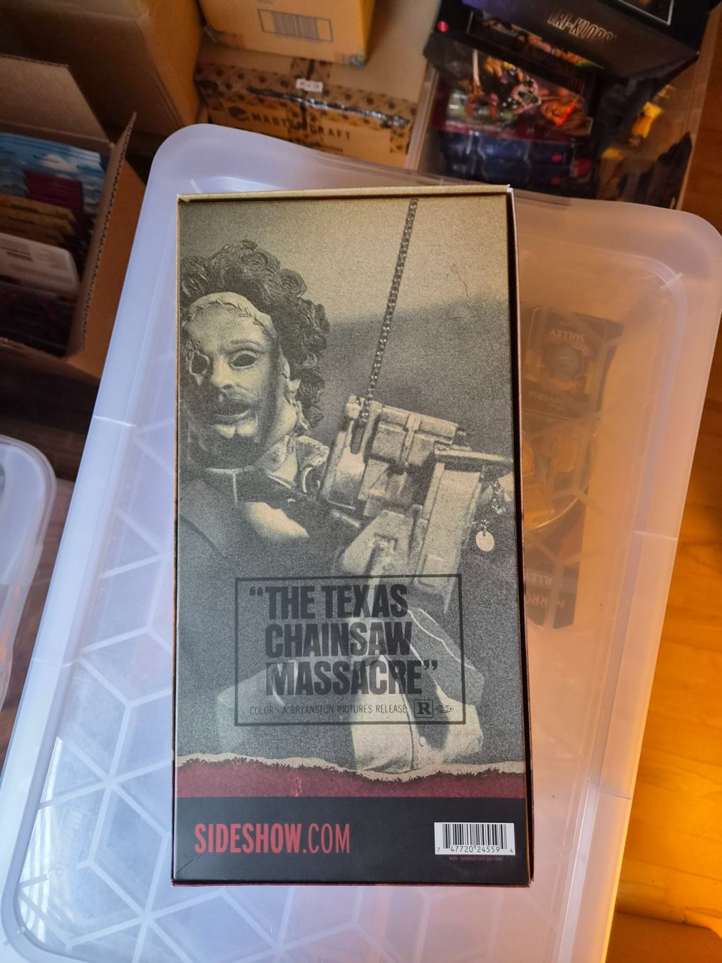 Statuette: Sideshow Leatherface 1:6 Sixth Scale Figur OVP – Nuovo e nell'imballaggio originale da Sisseln AG venduto da schenk-figuren 1