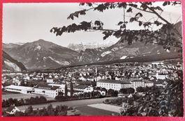 Chur Kaserne gegen die Scesaplana / Stempel Infanterieschule