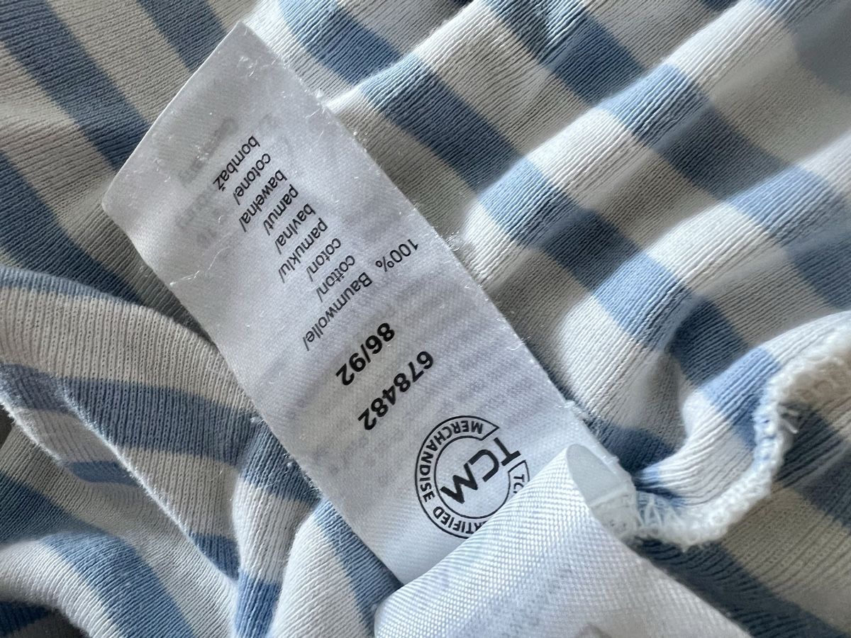 Tchibo Pigiama & Simili: Pyjama gestreift Baumwolle Grösse 86/92 – Usato da Zürich venduto da GOJ_fr6c 2