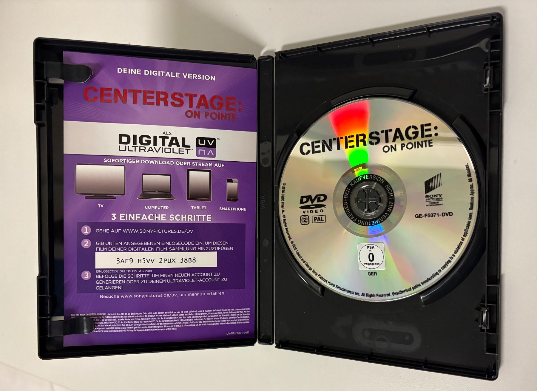 Alle DVDs: DVD Centerstage one pointe – Gebraucht aus Basel von tif_m2h6 2