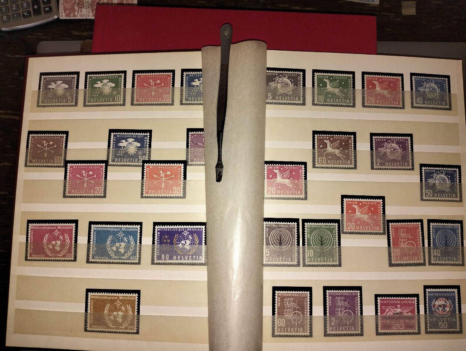 Alle Briefmarken: Dienstmarken Schweiz ungestempelt  – Gebraucht aus Riniken von ChriguG75 4