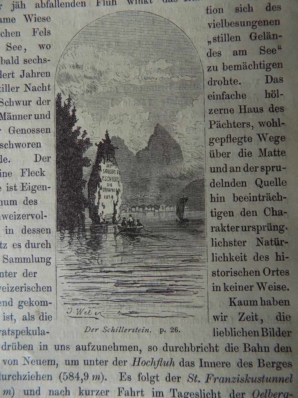 Incisioni: Der Schillerstein Xylographie – Usato da Risch venduto da Antikfee 1