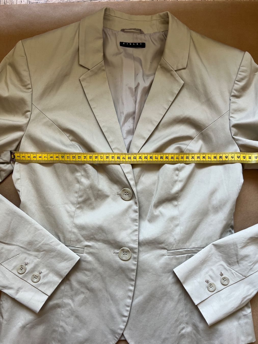 Sisley Giacche: New  cotton jacket Sisley size S – Nuovo (secondo la descrizione) da Chêne-Bougeries venduto da Seetooyoo 4