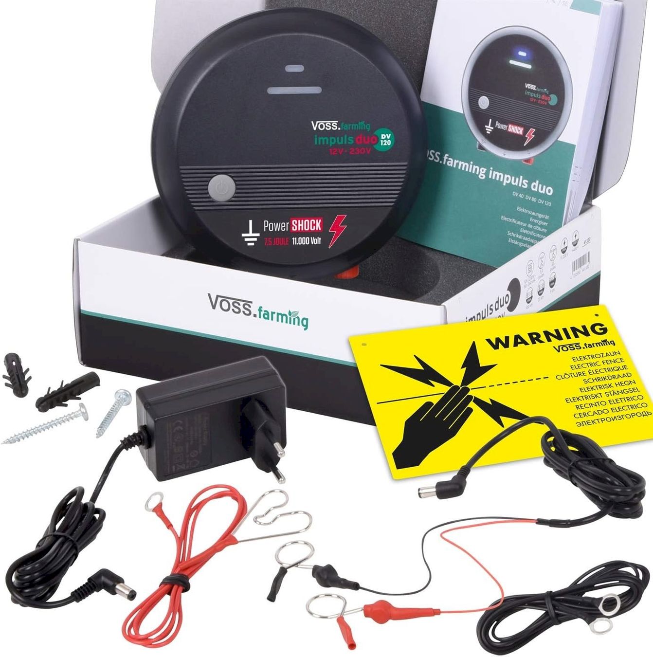 Altre attrezzature per stalle: VOSS impuls duo DV120 Weidezaungerät – Nuovo e nell'imballaggio originale da Bottighofen venduto da zaap 6