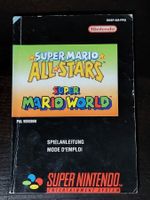 ANLEITUNG - SUPER MARIO ALLSTAR +WORLD (PAL)- SUPER NINTENDO