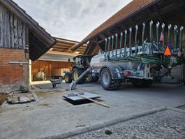 Güllefass 6500Liter Schleppschuh