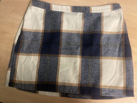 Winter Rock kariert blau beige Polyester Gr.XL