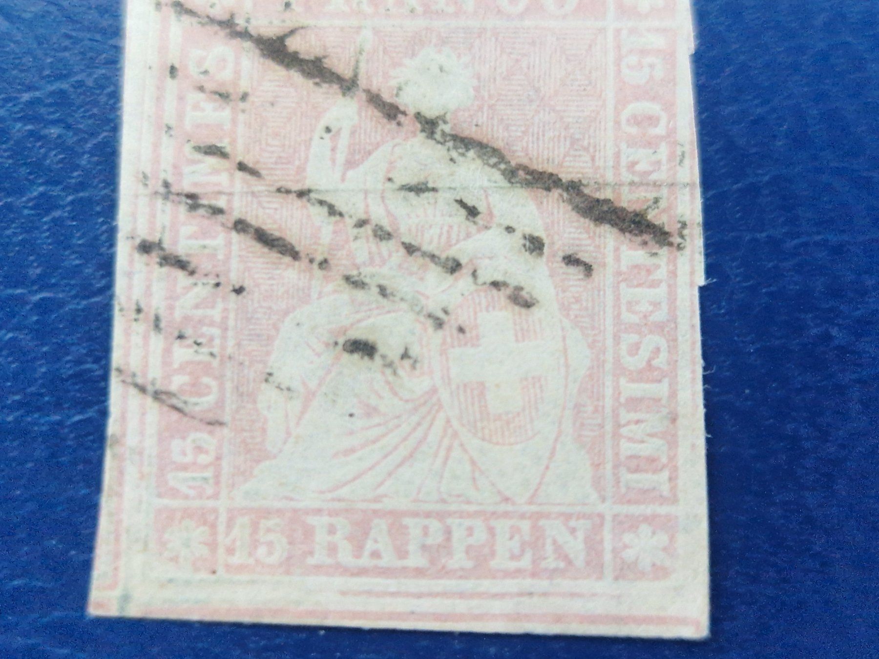 Tutti i francobolli: Strubel 24F, ab 1.- – Usato da Burgdorf venduto da Glossy01 2