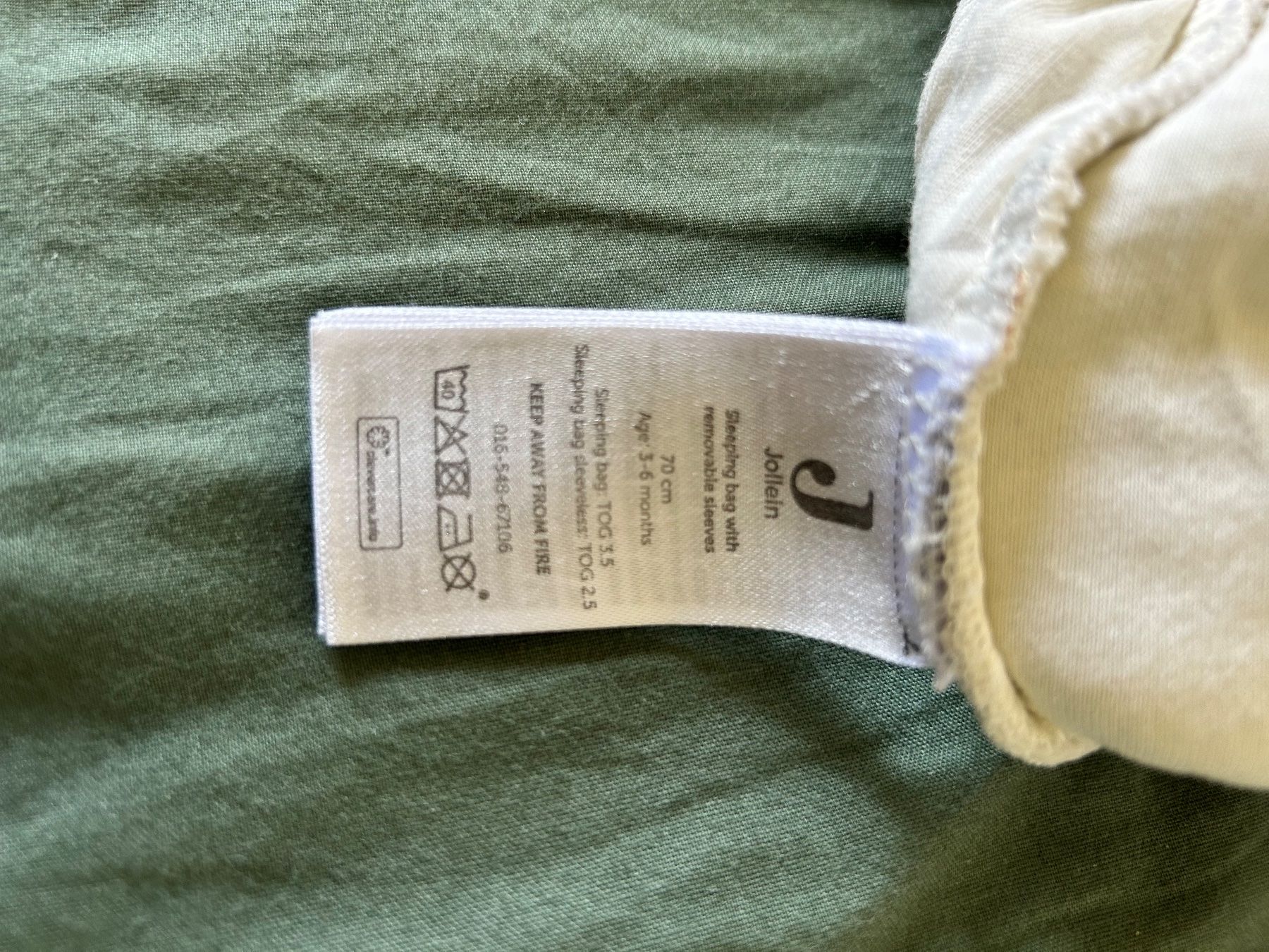 Sacchi a pelo: Schlafsack Jollein 3.5 TOG 70cm – Usato da Bern venduto da lauramilena 1