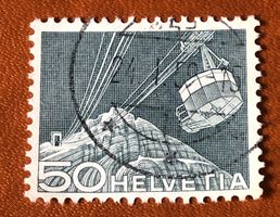 Nr.306 mit Stempel Technik und Landschaft   
