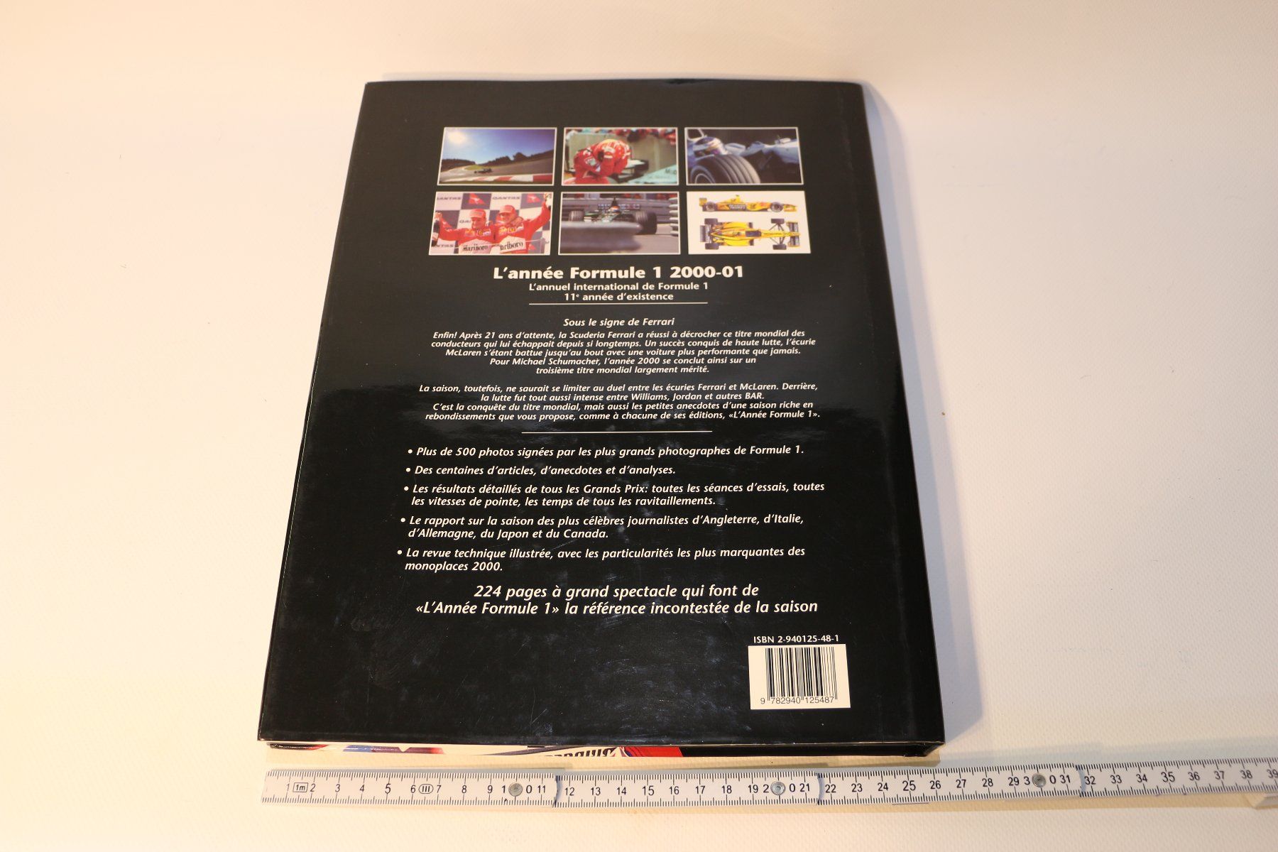 Libri: Buch 2000-2001 L`Année Formule 1 – Usato da Corminboeuf venduto da corbay 2