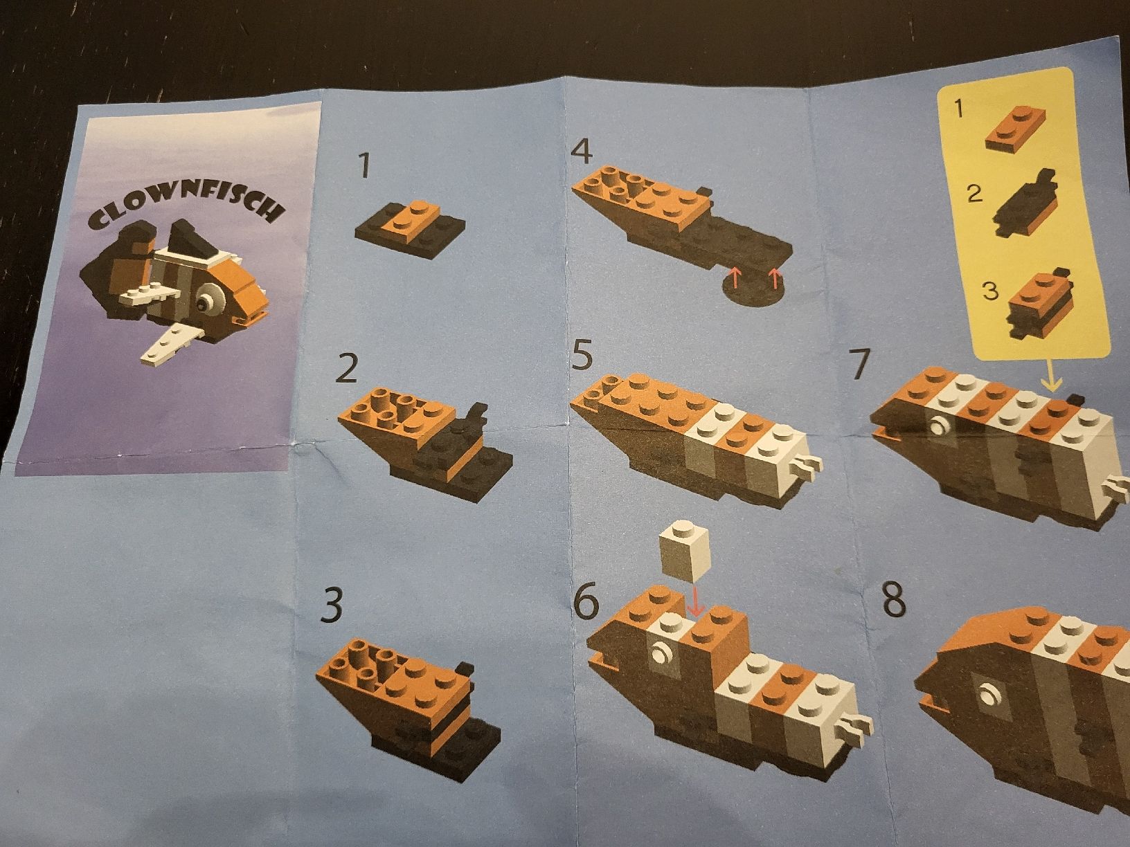 Lego Kit di costruzioni: Lego Clownfish – Usato da Thun venduto da Reusserlis 1