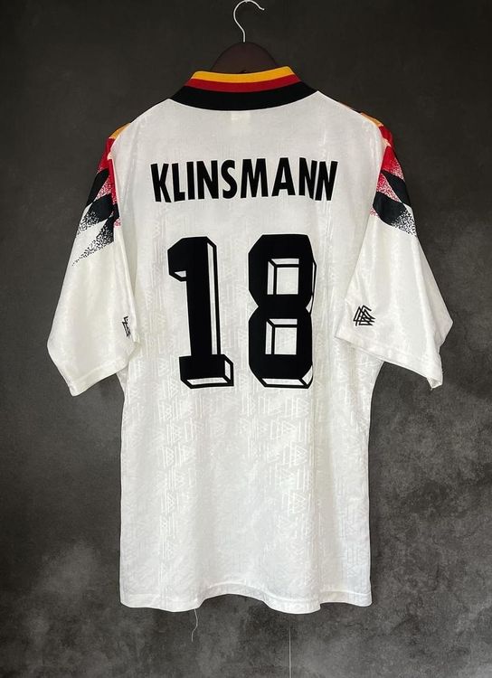 Maillot rétro ALLEMAGNE 1994 KLINSMANN - Les Voyages En Ballon - Maillots de football vintage