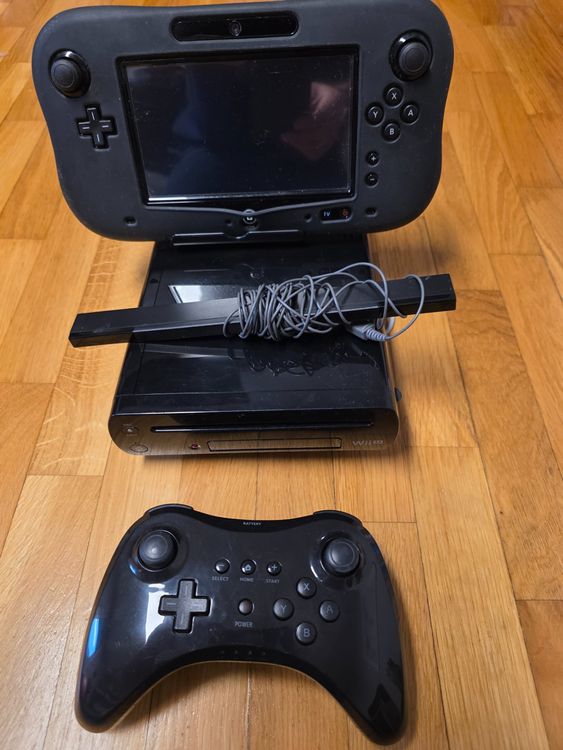 Console Nintendo Wii Noire – Avec Câbles – Modèle Original – Occasion