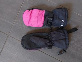Kinder Skihandschuhe pink Grösse 6.5 guter Zustand