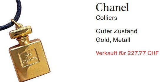 Chanel Catenine: Chanel Halskette collier – Usato da Collonges venduto da arashee 4