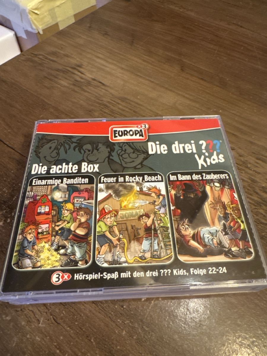 CD: Die drei Fragezeichen Kids,die achte Box – Usato da Grossaffoltern venduto da sherry73