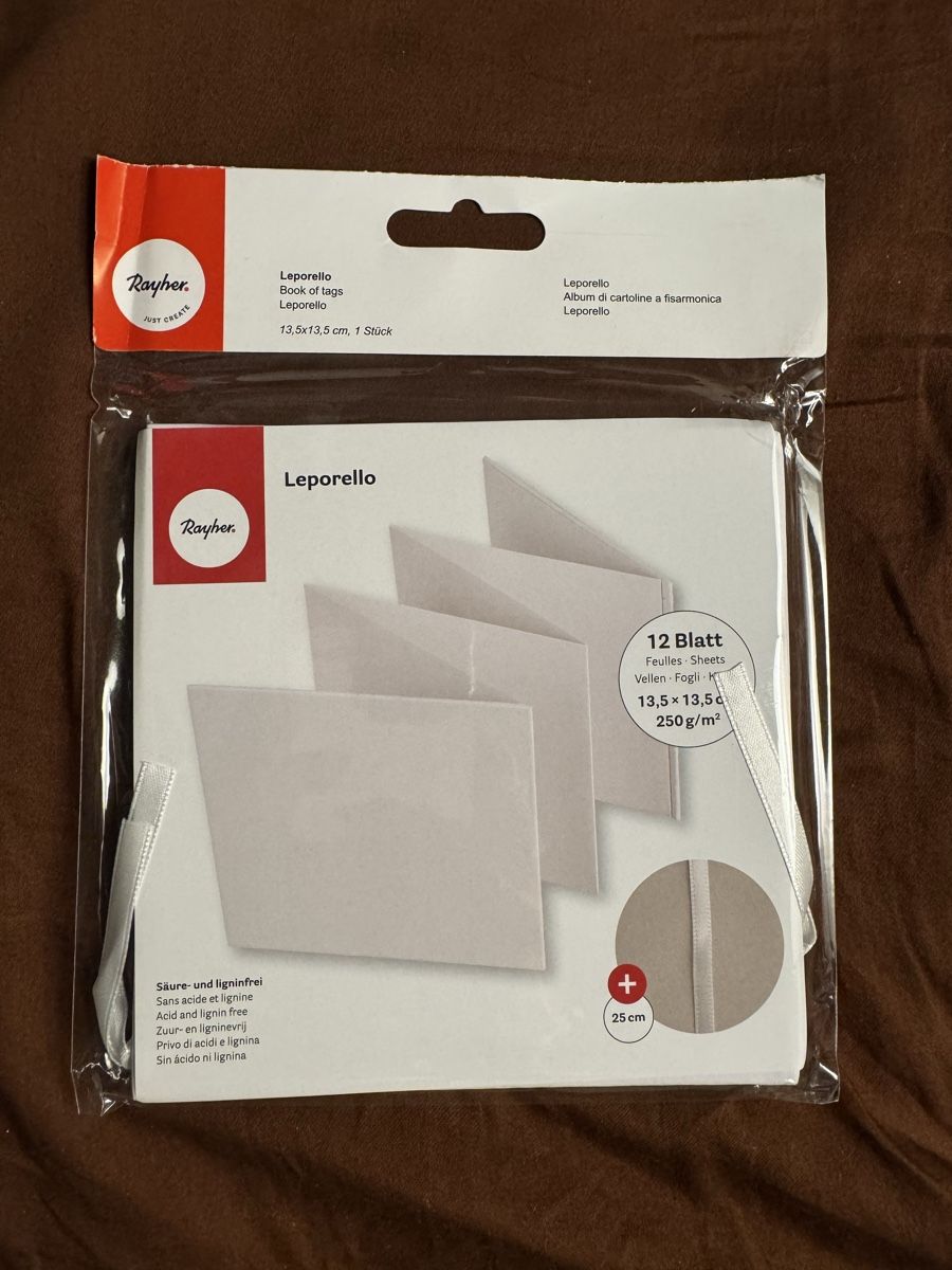 Rayher Bastelsets: Neu, OVP,  Rayher Leporello  – Neu und originalverpackt aus Zürich von wcm_997