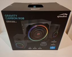 SPEEDLINK Gravity Carbon 2.1 Subwoofer System