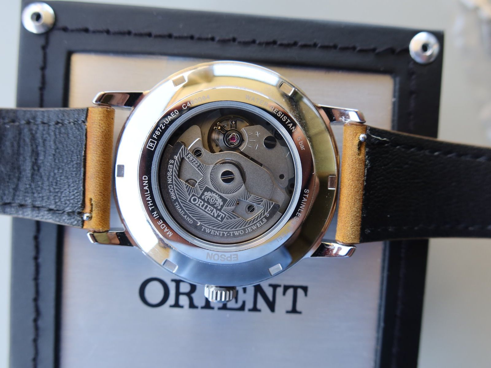 Orient Orologi: Weisse Orient Automatikuhr – Usato da Rain venduto da mutsch1 2