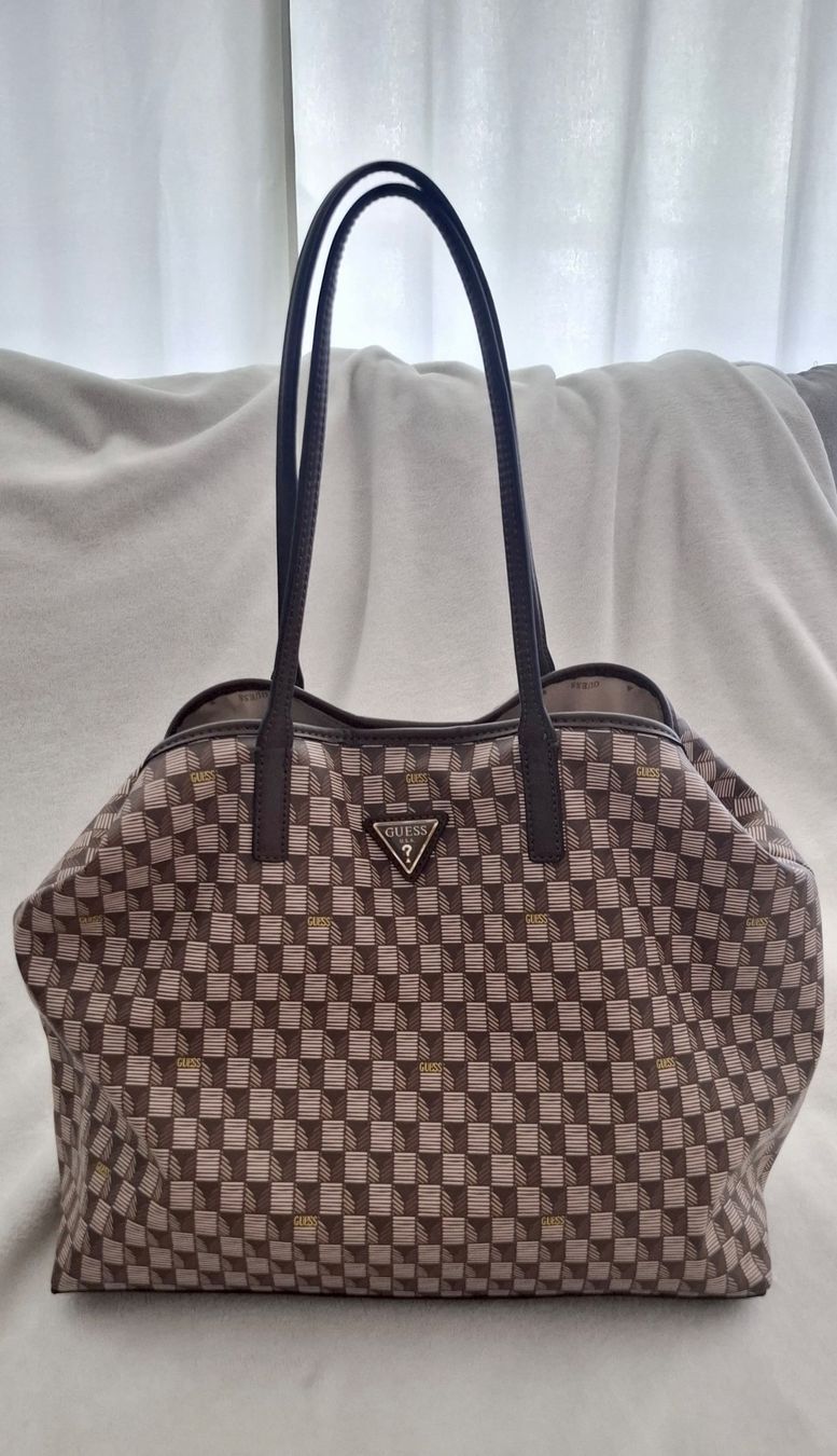 Guess Borse da donna: GUESS - WAVE LARGE SET Handtasche Marrone – Nuovo (secondo la descrizione) da Glattpark(Opfikon) venduto da Stevoooo 1