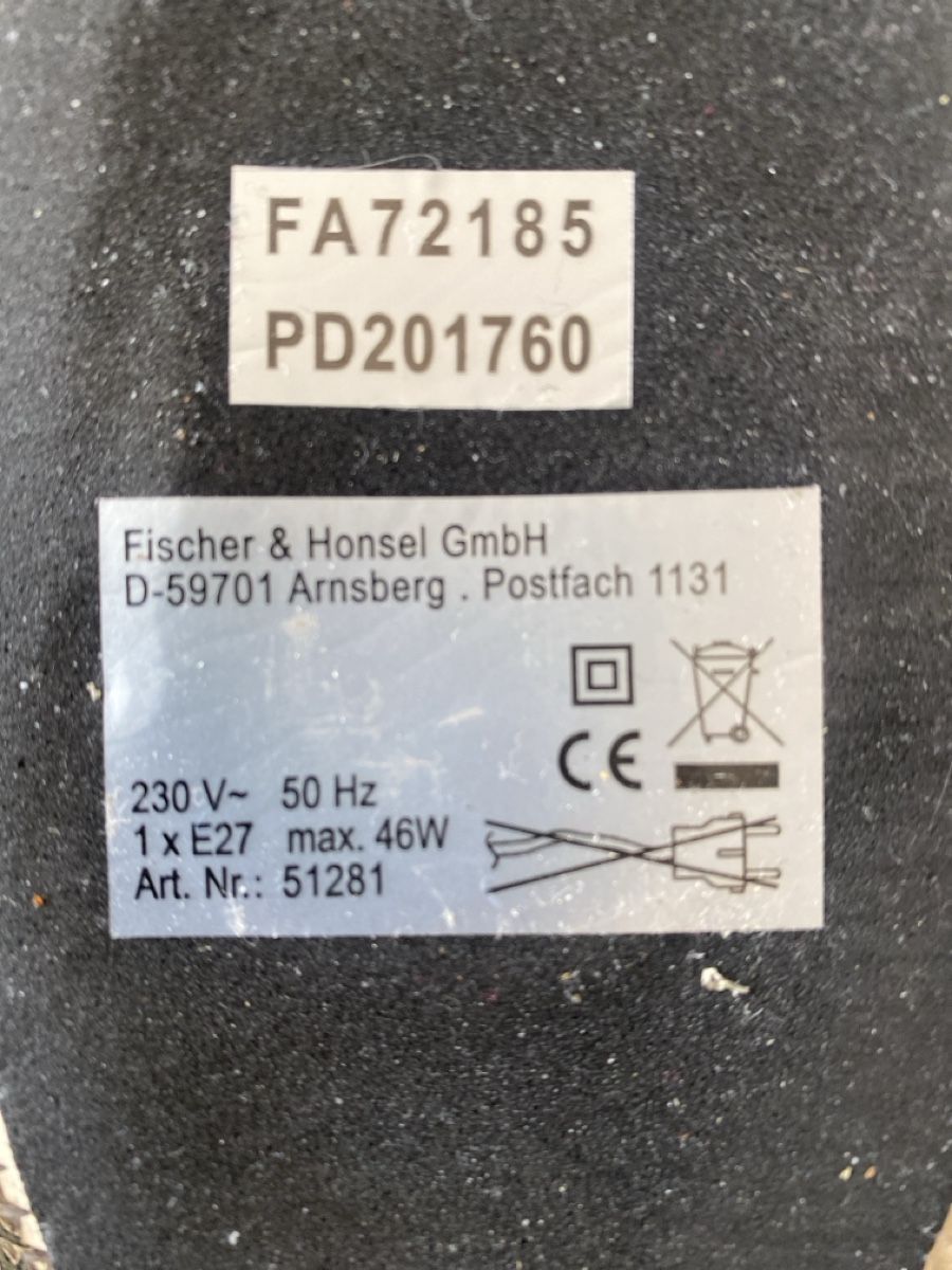 Lampade: 2 Tischlampe Fischer&Honsel – Usato da Dietikon venduto da Tdaf33 4