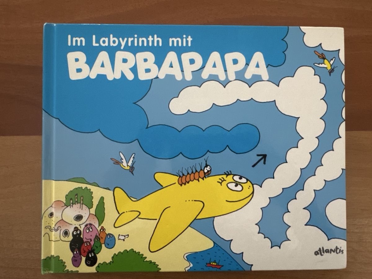 Libri: Barbapapa Buch  Im Labyrinth mit Barbapapa – Usato da Zürich venduto da Smarties13