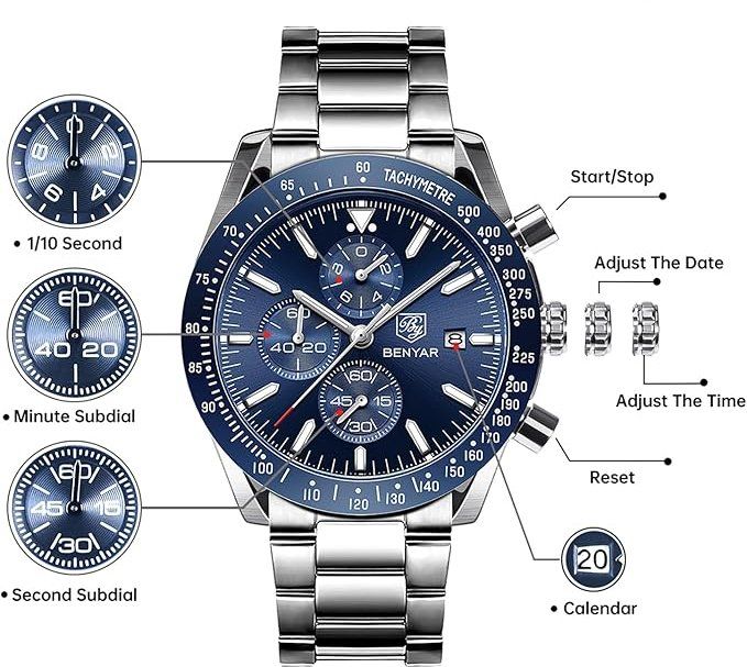 Orologi: Chronograph Quarz Uhr – Nuovo e nell'imballaggio originale da Châtelaine venduto da topshop.switzerland 3