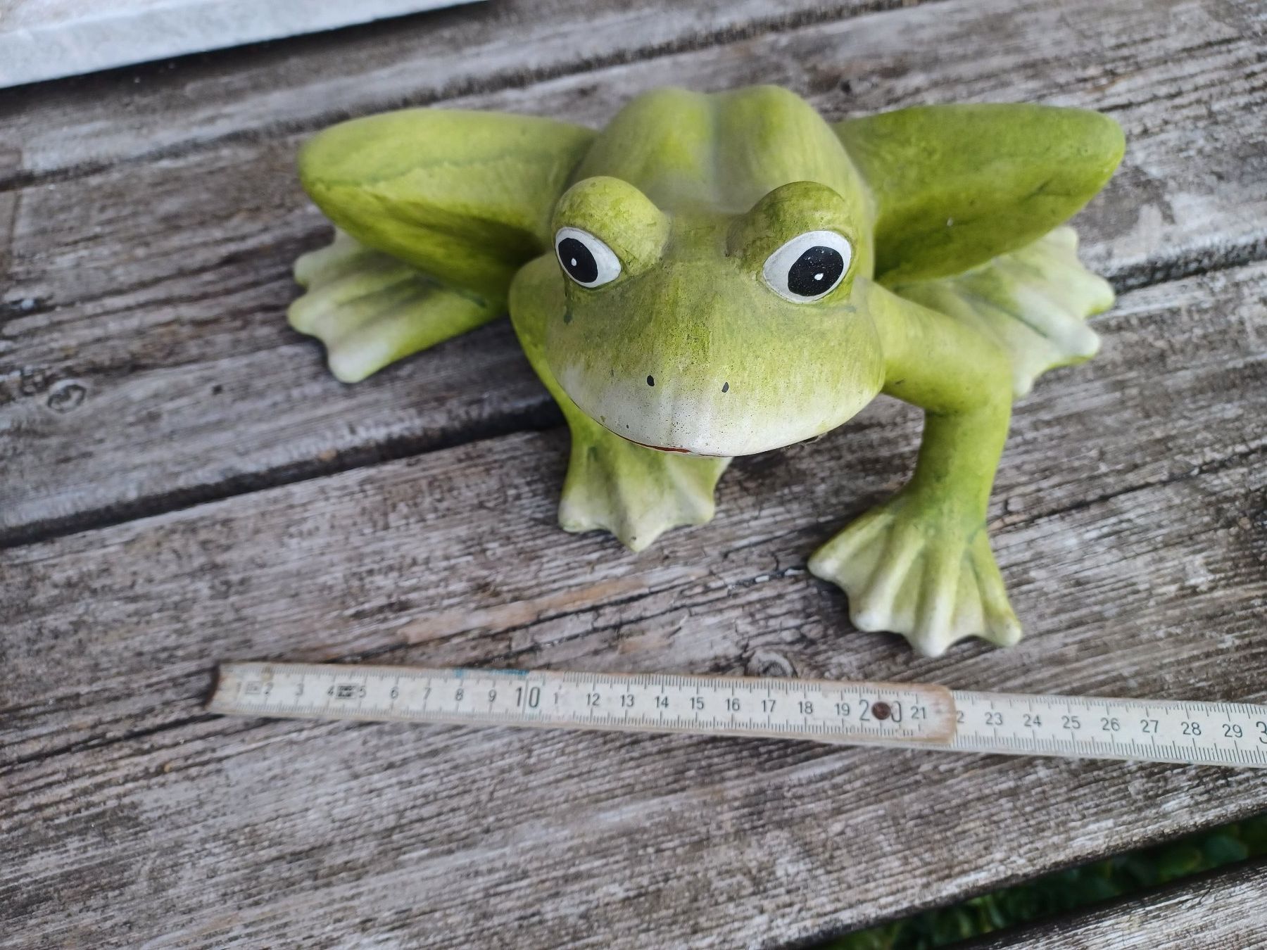Figuren: Frosch Terracotta – Neu (gemäss Beschreibung) aus Wangen a.Aare von Schneckenparadies 1