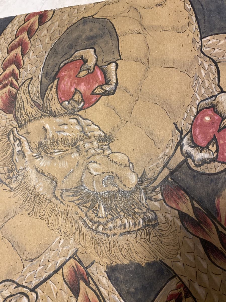 Foto & Immagini: Original Tattoo Vorlage, signiert – Usato da Berikon venduto da Samurai67ch 1