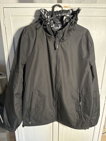 Kenzo Windbreaker Jacke schwarz/weiss Gr. M/L