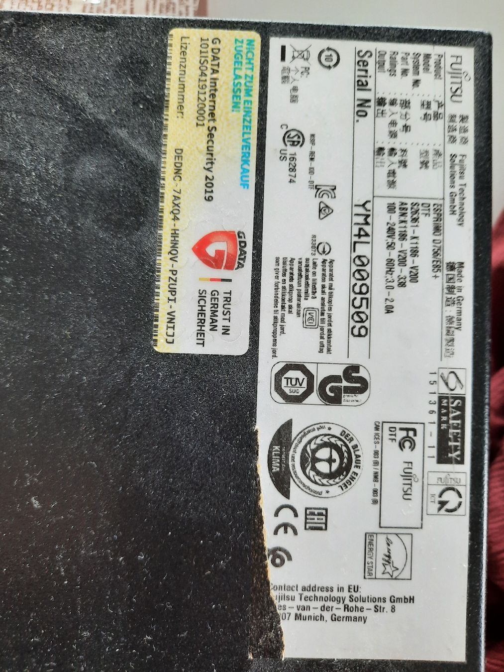 Fujitsu PC: Fujitsu Rechner – Usato da Knutwil venduto da RainerK02