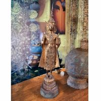 Rattanakosin Montags Buddha Figur Bronze Skulptur Thailand