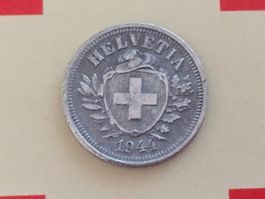 1 Rappen 1944 Zn, ss-vz