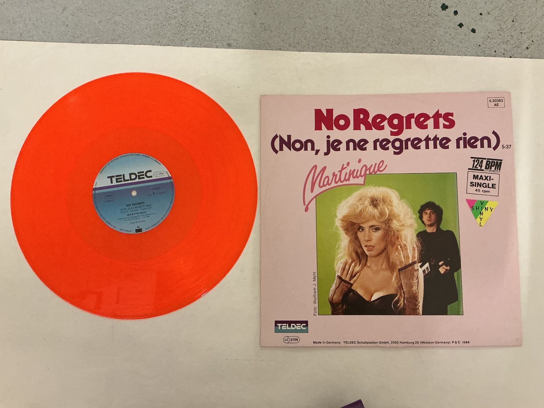 Dischi in vinile: Martinique Maxi-Single - No Regrets – Usato da Winterthur venduto da Tumko-Vinyl