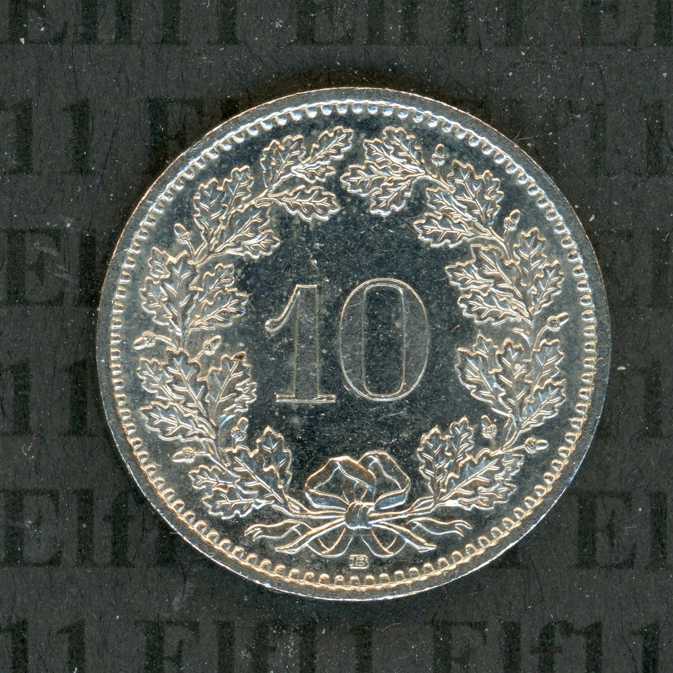Tutti le monete: CHF___0.10 1999 -unz 10 Rappen – Usato da Widnau venduto da Elf11 1
