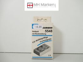 Viessmann 5548 Stellpult mit Rückmeldung, Formsignale Bau