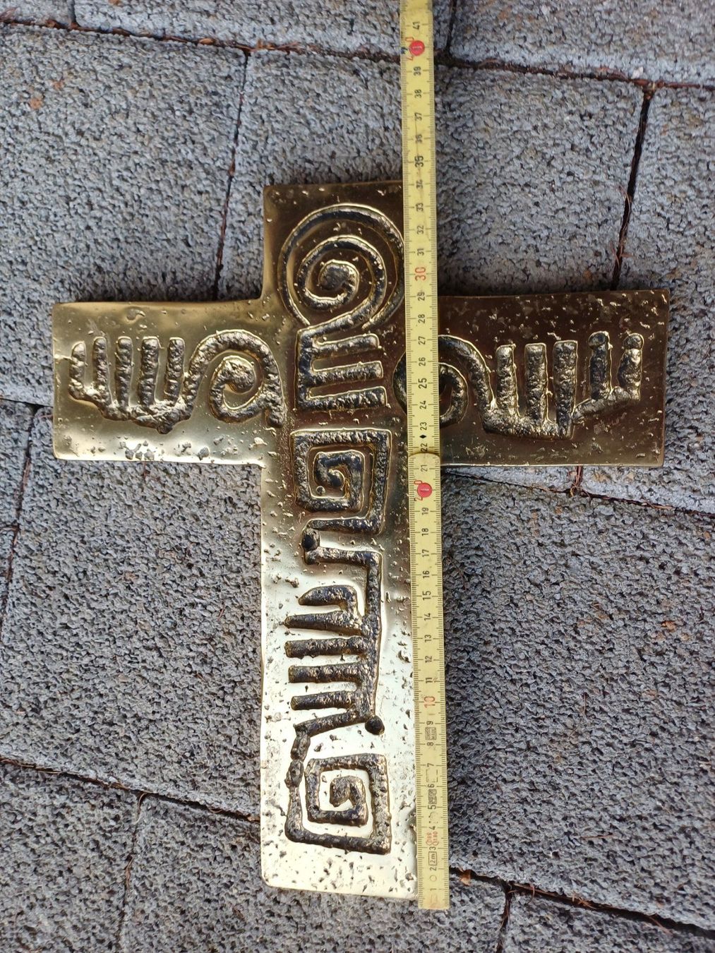 Tutte le decorazioni: Metallenes, modernes Kreuz – Usato da Jona venduto da Rreto71 6