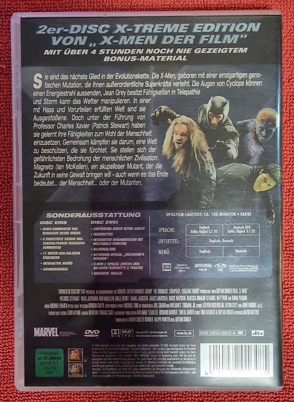 Tutti i DVDs: X-Men 1.5 Special Edition DVD – Usato da Basel venduto da phi_8xhm 1