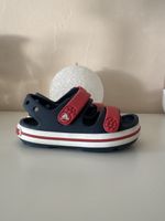 Crocs Sandals Dark Blue Red Size EU 23/24 Used