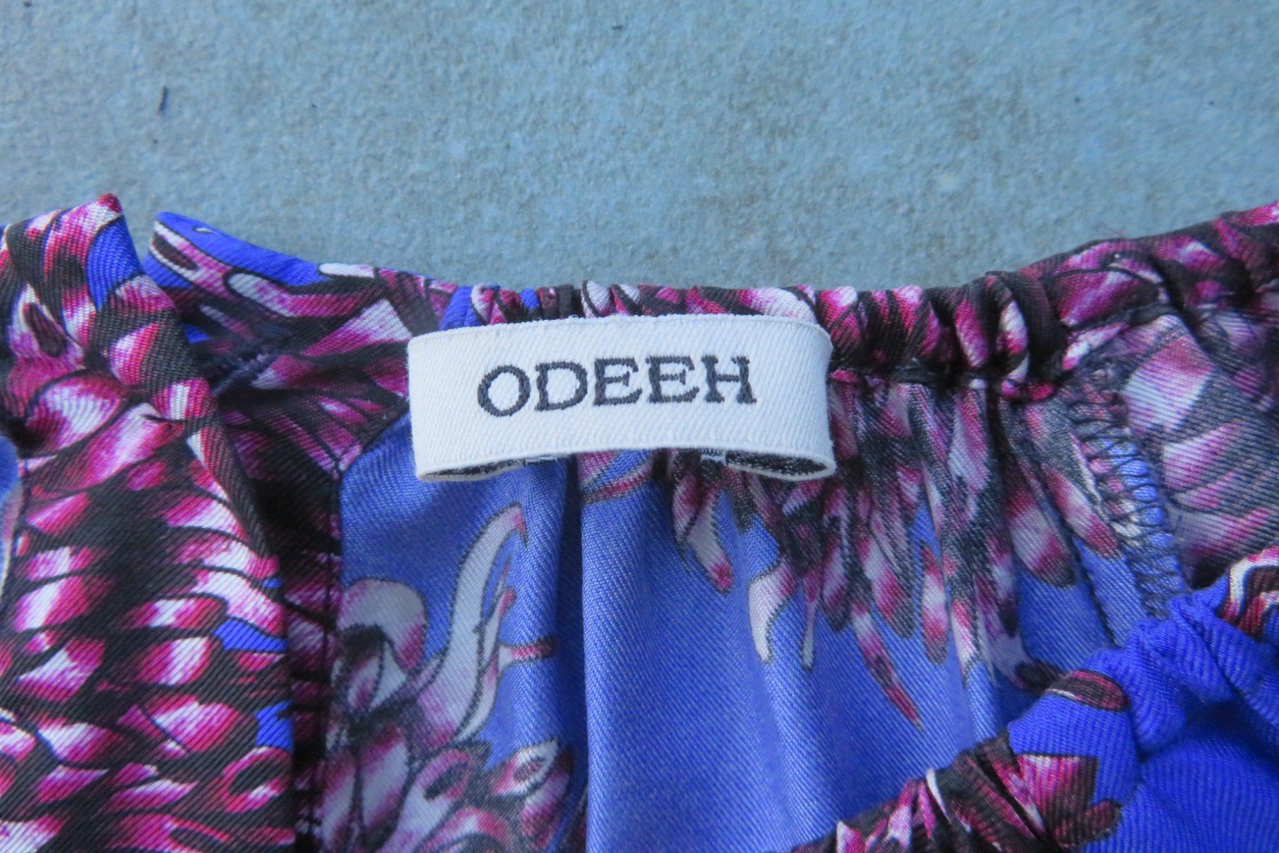 Odeeh Camicette: Designer-Seidenbluse ODEEH Grösse M – Nuovo (secondo la descrizione) da Wil ZH venduto da Tamagy 2