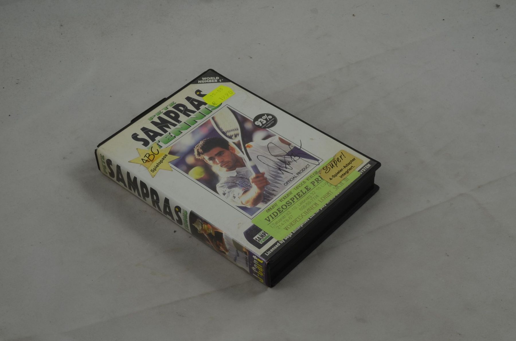 Giochi: Pete Sampras Tennis Sega Mega Drive – Usato da Buchs AG venduto da SellAndBuyX 3