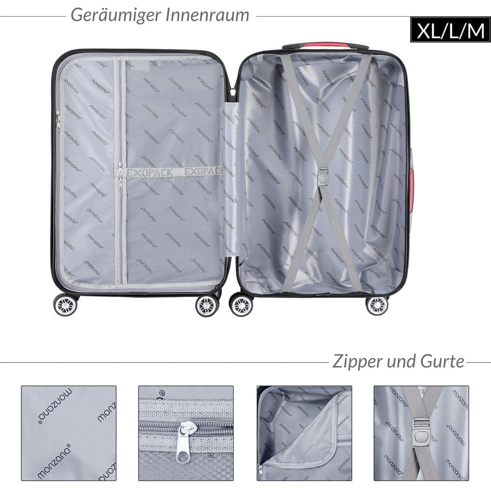 Valigie: Hartschalenkoffer 3er Set – Nuovo e nell'imballaggio originale da Winterthur venduto da aredo 6
